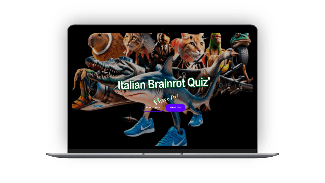 Italian Brainrot Quiz - Test Your Meme Knowledge