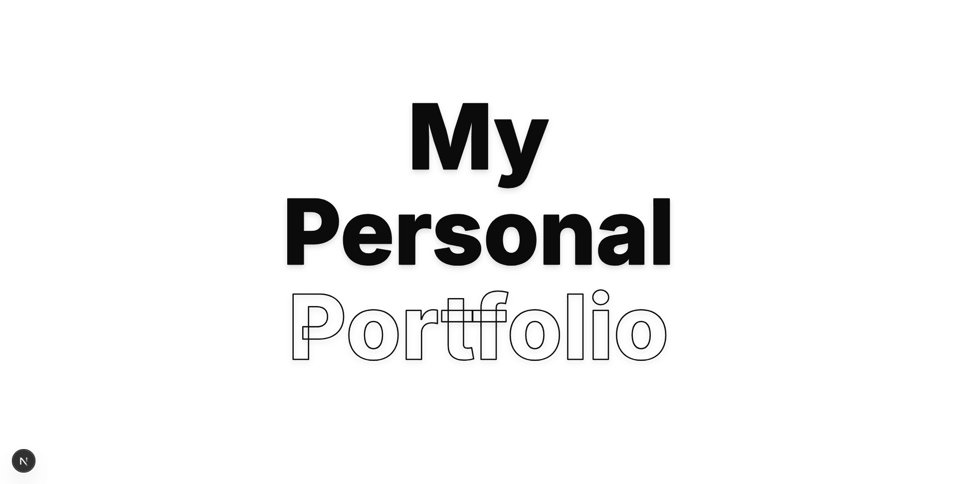 Portfolio Website
